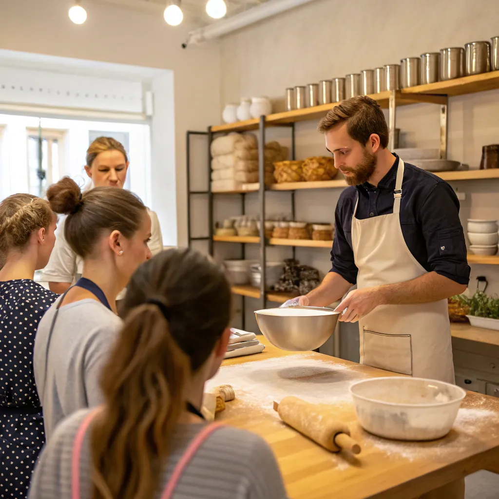 Baking Master Class in session